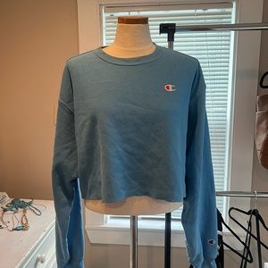 Cropped champion sweatshirt